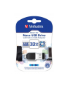Verbatim USB 32GB 3/10 NANO OTG +1mAd black - nr 15