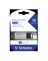 Verbatim USB 16GB Secure Pro - Pendrive USB 3.0 - nr 19