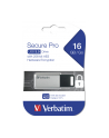 Verbatim USB 16GB Secure Pro - Pendrive USB 3.0 - nr 27
