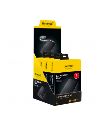 Intenso Memory Play - 1 TB - Black - USB 3.0 - 6021460