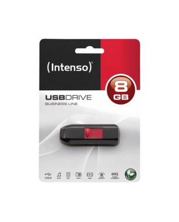Intenso USB 8GB 6,5/28 Business Line black U2