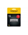Intenso USB 32GB 6,5/28 Alu Line srebrny U2 - nr 33