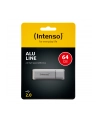Intenso USB 64GB 6,5/28 Alu Line srebrny U2 - nr 9