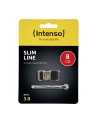 Intenso USB 8GB 20/35 Slim Line black USB 3.0 - nr 17