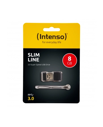 Intenso USB 8GB 20/35 Slim Line black USB 3.0