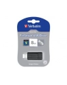 Verbatim USB 8GB 3/10 PStripe black - nr 26