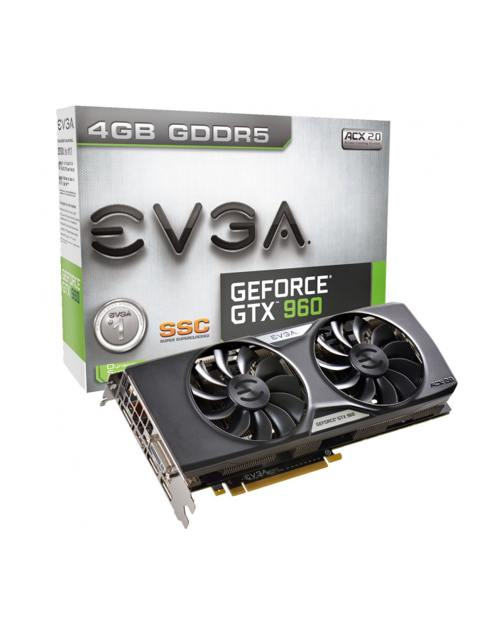 EVGA GeForce GTX 960 - 2GB - DVI HDMI DP główny