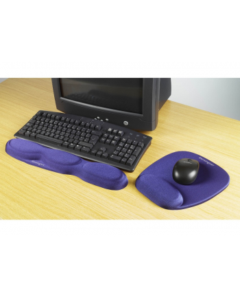 Kensington Mousepad z podpórką pod nadgarski blue - 64271