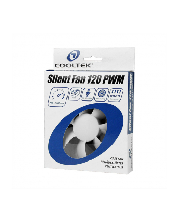 Cooltek CT-Silent Fan 120 PWM - 120mm - 700-1500