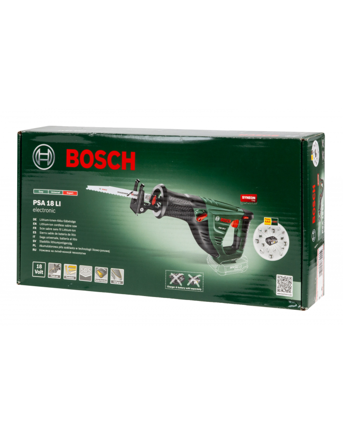 Bosch Bateria Piła szablasta PSA 18 Li green główny