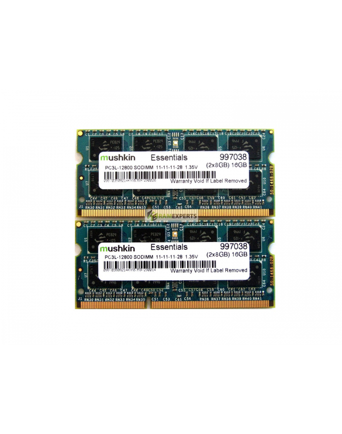 Mushkin DDR3 SO-DIMM 32GB 1600-11 Essential 1.35V Dual główny