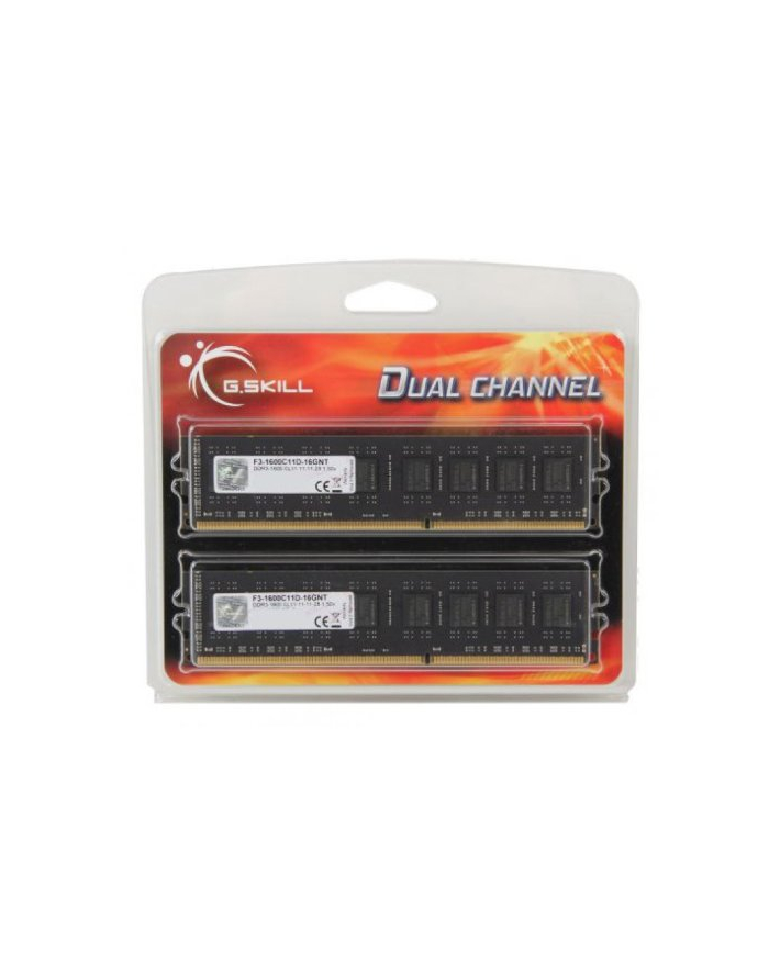 G.Skill DDR3 8GB 1600-11 NT Dual główny