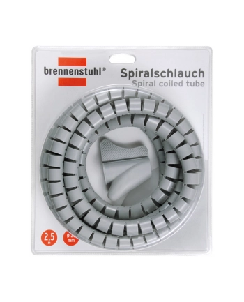 Brennenstuhl Spiralschlauch grau