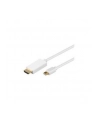 goobay Mini DisplayPort > HDMI biały 2m - nr 6
