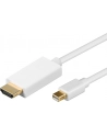 goobay Mini DisplayPort > HDMI biały 2m - nr 9