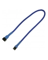 Nanoxia 3-Pin Molex przedłużacz 30 cm blue - nr 6