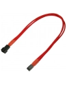 Nanoxia 3-Pin Molex przedłużacz 30cm red - nr 7