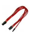 Nanoxia PCI-E 6 - 8-Pin Adapter 30cm red - nr 12
