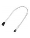 Nanoxia 3-Pin Molex przedłużacz 30cm white - nr 4