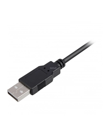 Sharkoon Kabel USB 2.0 A-B black 2m