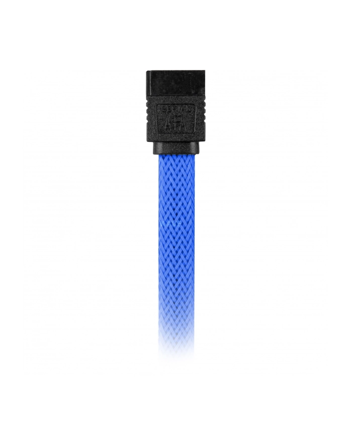 Sharkoon SATA III Kabel kątowy niebieski - 45 cm główny