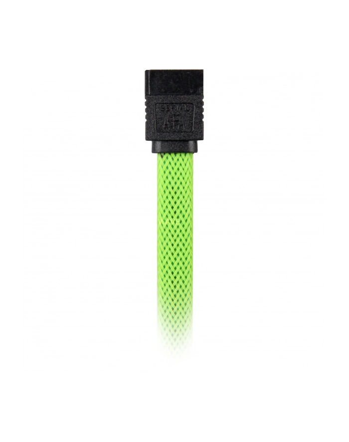 Sharkoon SATA III Kabel kątowy zielony - 60 cm główny