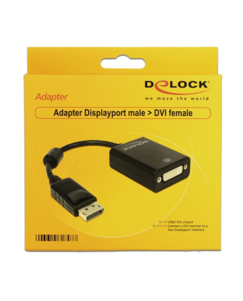 Delock Adapter DP wtyczka -> DVI gniazdo