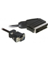 Delock Kabel Video Scart -> VGA black 2m - nr 3