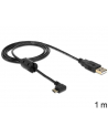 Delock USB micro>USB 2.0 270 stopni black 1m - nr 11