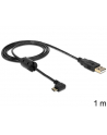 Delock USB micro>USB 2.0 270 stopni black 1m - nr 2