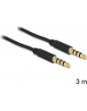 Delock Kabel Audio 3.5mm męski/męski 4-pin czarny 3.0m - nr 10