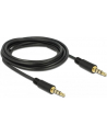 Delock Kabel Audio 3.5mm męski/męski 4-pin czarny 3.0m - nr 18