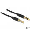 Delock Kabel Audio 3.5mm męski/męski 4-pin czarny 3.0m - nr 5