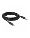 Delock Kabel Audio 3.5mm męski/męski 4-pin czarny 5.0m - nr 6