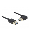 Delock USB 2.0 A-A 90° Easy USB - bk 1m - nr 8
