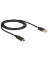 DeLOCK Delock USB 2.0 - Typ A - Typ C - 1m - czarny - nr 11