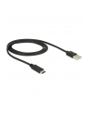 DeLOCK Delock USB 2.0 - Typ A - Typ C - 1m - czarny - nr 21