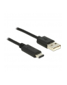 DeLOCK Delock USB 2.0 - Typ A - Typ C - 1m - czarny - nr 22