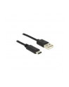 DeLOCK Delock USB 2.0 - Typ A - Typ C - 1m - czarny - nr 25