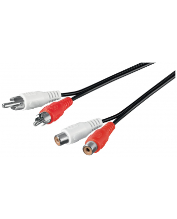 goobay Kabel 2x Cinch przedłużacz 5m