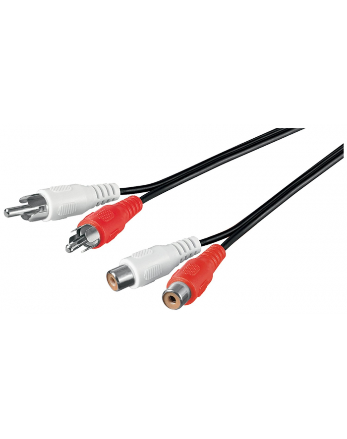 goobay Kabel 2x Cinch przedłużacz 5m główny