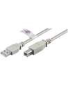 goobay USB 2.0 St.A-St.B grey 5m - UL Zertifiziert - nr 1