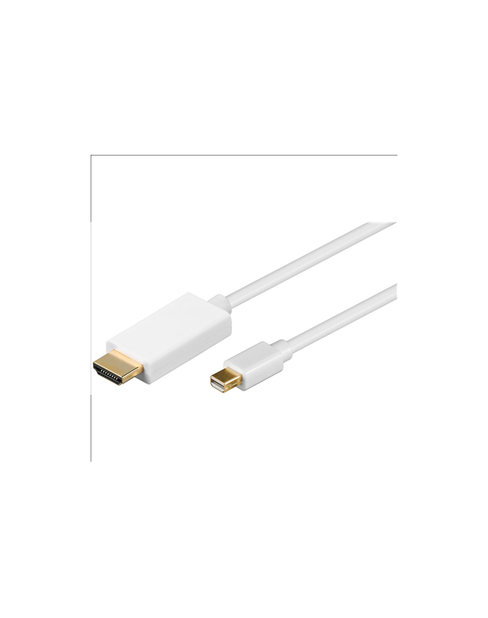 goobay Mini DisplayPort > HDMI biały 2m główny