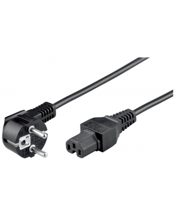 goobay kabel zasilający IEC 320-C15 - 2pin euro - 2m