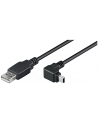goobay USB ->Mini USB 5p 90 stopni black 1,8m - St.A>St.B Mini - nr 1