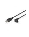 goobay USB ->Mini USB 5p 90 stopni black 1,8m - St.A>St.B Mini - nr 3