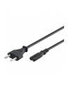goobay - kabel zasilający euro 2 pin - czarny - 3 m - nr 9