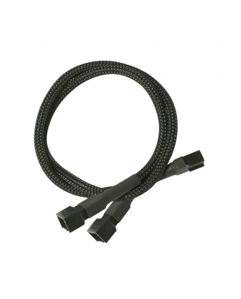 Nanoxia 3-Pin Molex rozgałęźnik 60cm black