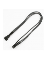 Nanoxia 3-Pin Molex przedłużacz 30cm black - nr 6