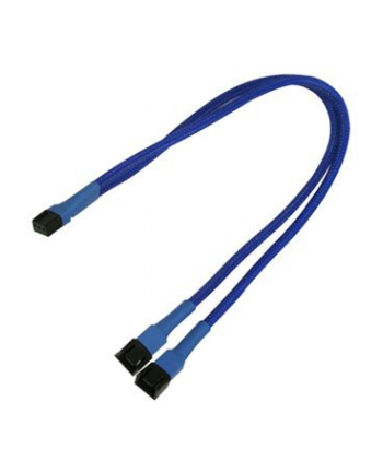 Nanoxia 3-Pin Molex rozgałęźnik 30 cm blue